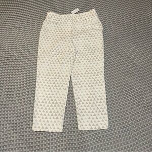 LOFT Riviera Pant Julie Fit Cropped Ankle Pants Size 8